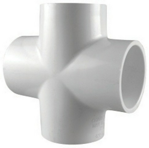 Charlotte PVC 02410 1000 1.25 in. Pipe Cross