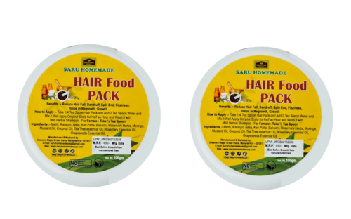 Hair Food Pack 100 GM PACK OF 2