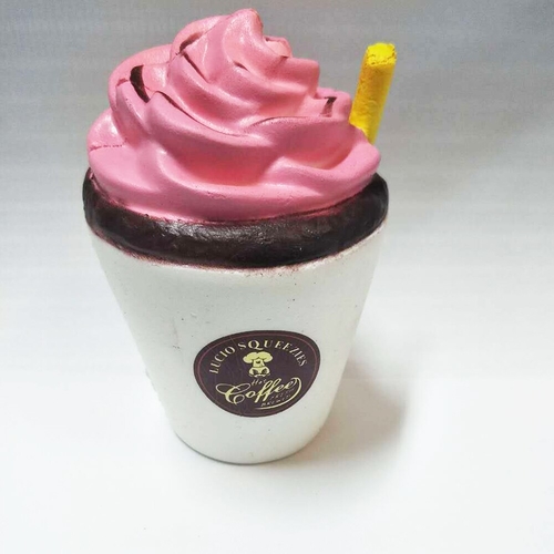 Coffee Cup PU Ice Cream Gifts Aid Stress Reliever