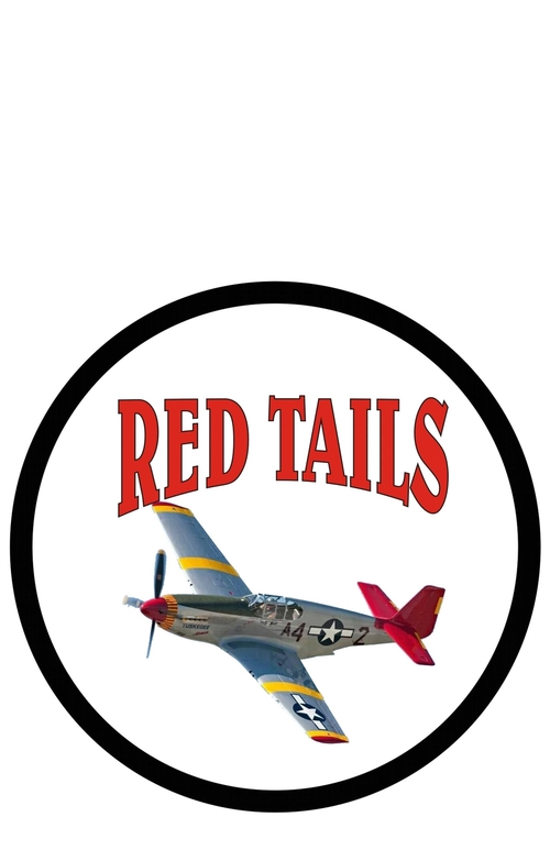 3 Inch Cloth Patch Red Tails Best
