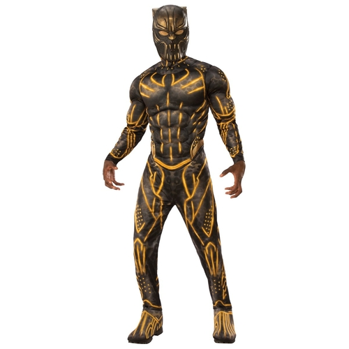 Rubies 276712 Halloween Marvel Black Panther Movie Mens Deluxe Erik Ki