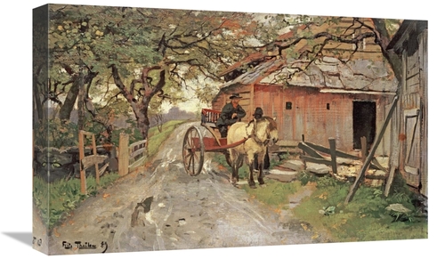 Global Gallery GCS-268580-22-142 22 in. Friendly Gossips Art Print - F