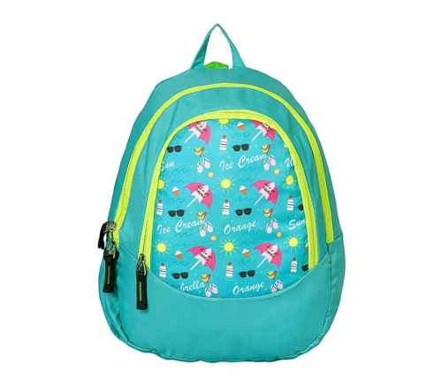 Turquoise School Bag Backpack for Kids