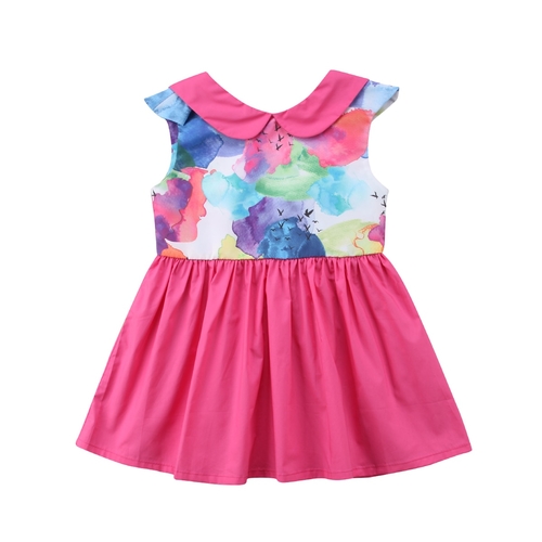 Toddler Infant Kids Baby Girls Summer Sleeveless