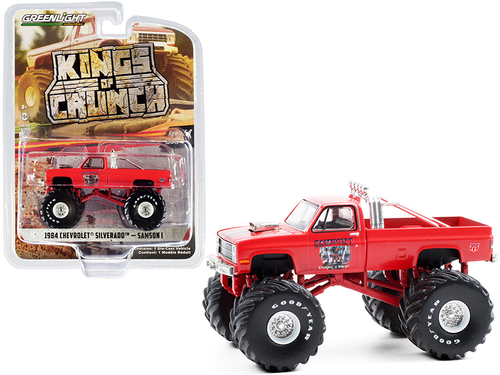 1984 Chevrolet Silverado Monster Truck \Samson I\" Red \"Kings of