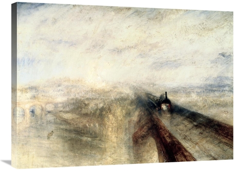 Global Gallery GCS-280599-36-142 36 in. Rain, Steam, & Speed -