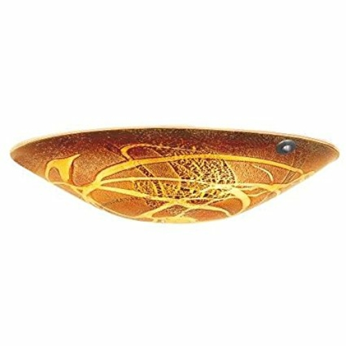 Accesslighting 926IT-AMA Safari Bowl Pendant Glass Shade