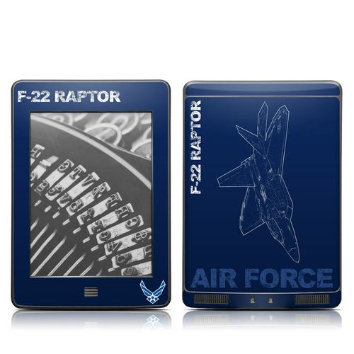 DecalGirl AKT-USAF-F22 Kindle Touch Skin - F-22 Raptor