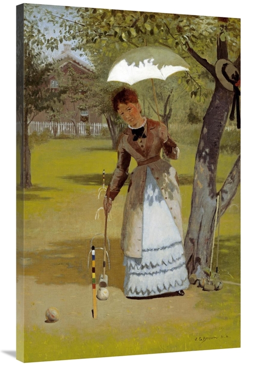 Global Gallery GCS-267789-40-142 40 in. Have a Game Art Print - John G