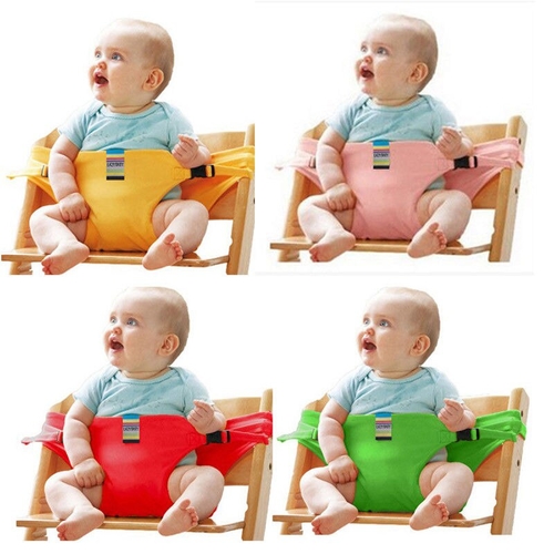 Baby Portable High Chair Booster Safety Seat Strap