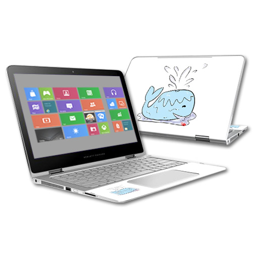 MightySkins HPSX36013-Baby Beluga Skin for HP Spectre X360 2-in-1 13.3