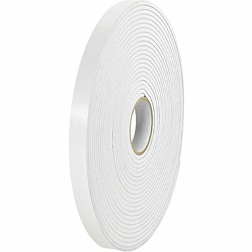 Tape Logic T95559002PK 1 in. x 72 yards 0.0312 in. White Thick Polyeth