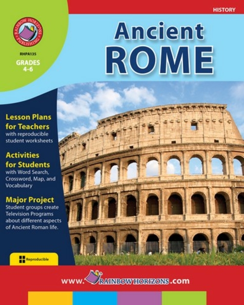 Rainbow Horizons A135 Ancient Rome - Grade 4 to 6