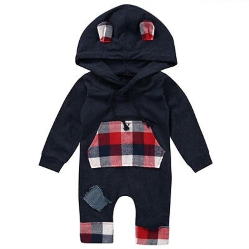 Baby Boys Girl Casual Hooded Long Sleeve