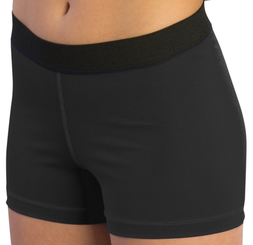 Pizzazz 3350 -BLK -YM 3350 Youth Pro Comfort Short, Black - Medium