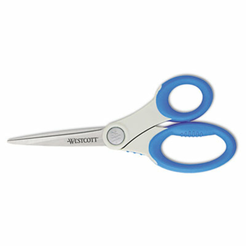 Westcott 14643 Eversharp Scissors Protected by Anti Bacteria- 8 in. Le