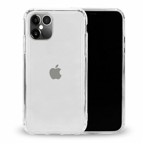 Clear Armor Hybrid Transparent Case for iPhone 12 Pro Max 6.7 (Clear)