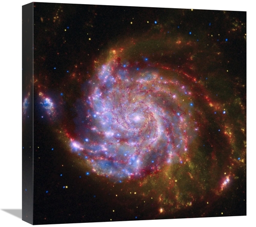 Global Gallery GCS-455997-1818-142 18 x 18 in. Spitzer-Hubble-Chandra 