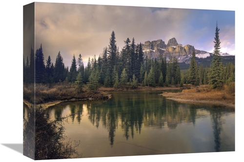 Global Gallery GCS-396736-1216-142 12 x 16 in. Castle Mountain & Borea