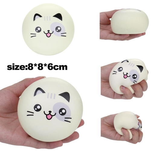 Original Kawaii 8cm Squish Cat Doughnut S