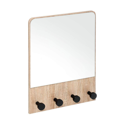 Wall mirror 5five Door Hanger Natural (50 x 37 x 6 cm)