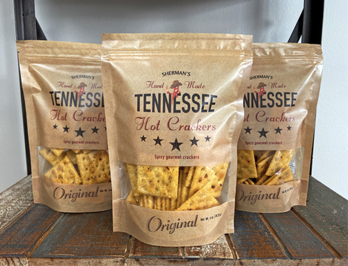 Sherman's Tennessee Hot Crackers, Original Flavor - 12 count case