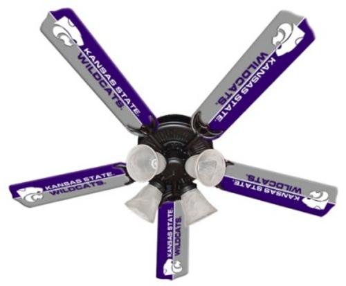 Ceiling Fan Designers 7995-KSU New NCAA KANSAS STATE WILDCATS 52 in. C