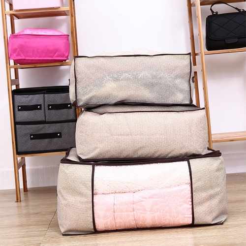 Non-Woven Storage Box Quilt Closet Organizer Box