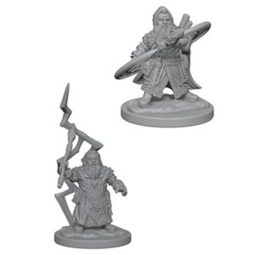 Wizkids WZK73188 Pathfinder Deep Cuts Miniaturess of Dwarf Male Sorcer