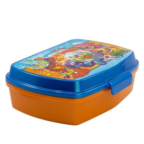 Sandwich Box SuperThings Kazoom kids Blue Orange Plastic (17 x 5.6 x