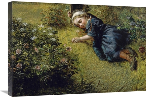 Global Gallery GCS-282518-30-142 30 in. Garden Slumber Art Print - Joh