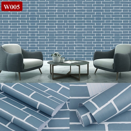 1Roll  3D PVC Self Adhesive Brick Waterproof