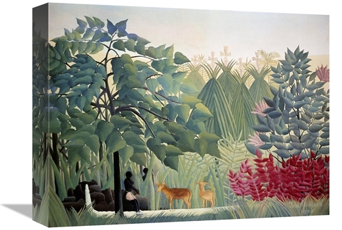 Global Gallery GCS-279898-16-142 16 in. The Waterfall Art Print - Henr