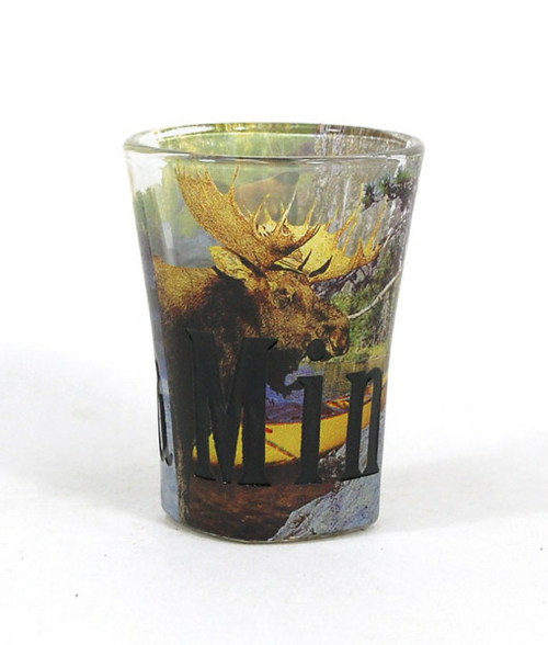 Americaware SGMNN01 Minnesota Full Color  Etched  Shot Glass