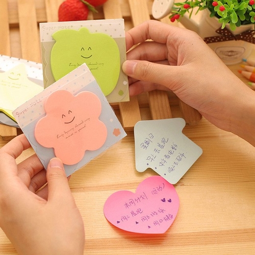 30 sheets Smile flower Self Adhesive Memo Pads