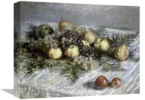Global Gallery GCS-278708-16-142 16 in. Still Life with Pears & Grapes