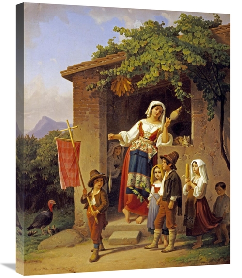 Global Gallery GCS-267568-30-142 30 in. The Festival Art Print - Theod