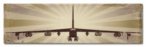 Planes B52 Stratofortress Sign - 24 x 7 in.