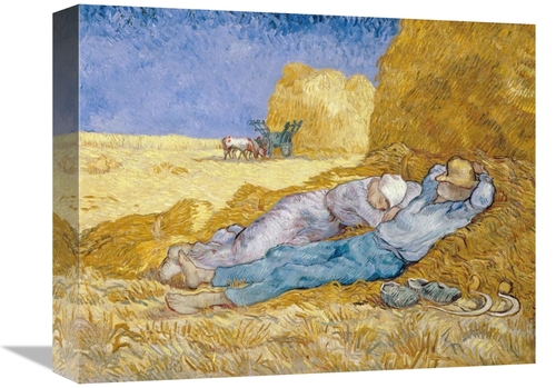16 in. The Siesta - La Siesta Art Print - Vincent Van Gogh