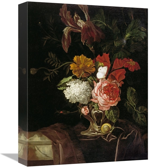 Global Gallery GCS-267479-16-142 16 in. A Rose, an Iris, Lilac