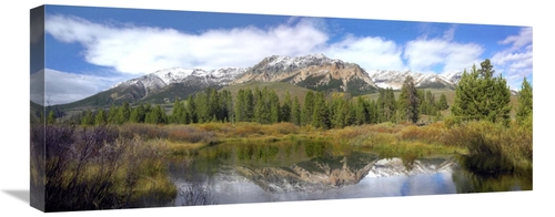 Global Gallery GCS-396066-1230-142 12 x 30 in. Easely Peak, Boulde