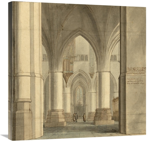 Global Gallery GCS-453955-3030-142 30 x 30 in. The Choir & North Ambul