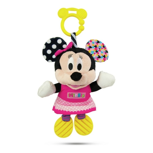 Rattle Minnie Mouse 17164.4 Texture Teether for Babies 18 x 28 x 11 cm