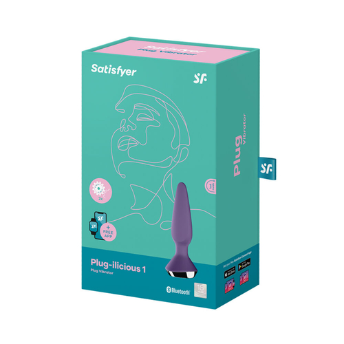 Anal plug Satisfyer Lilac Vibration