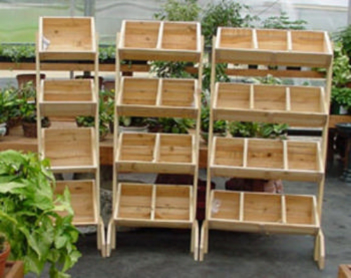 All Main Bucket 317 Large 30 in. Four Bin Display with 2 Packs of Divi