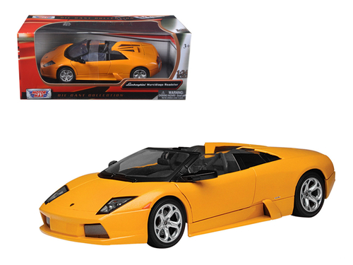 Lamborghini Murcielago Roadster Orange 1/24 Diecast Model Car by