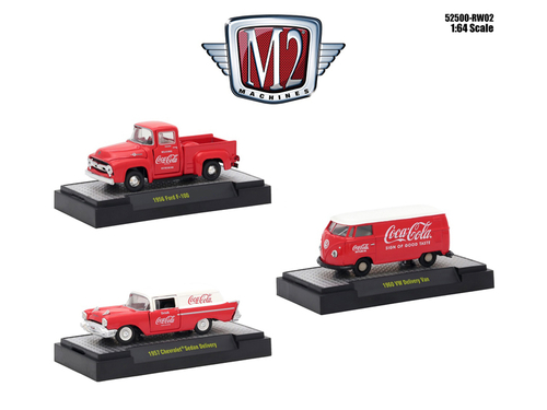 \Coca-Cola\" Set of 3 Cars Release 2 Limited Edition to 4800 pieces