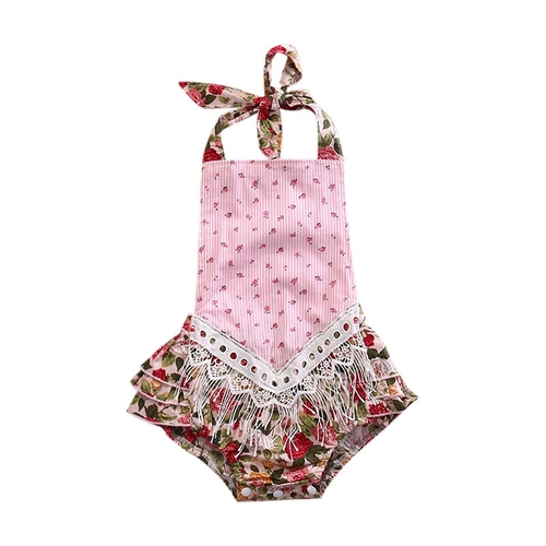 2017 Fashion Christening Party Cotton Baby Girl