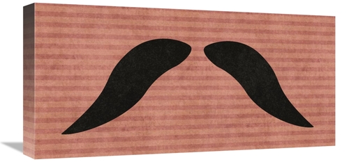 Global Gallery GCS-398814-1224-142 12 x 24 in. Mustache - Walrus Art P