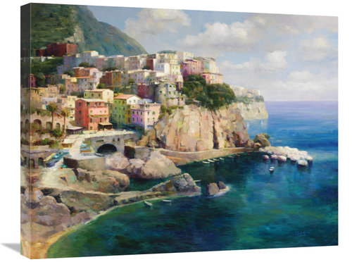 Global Gallery GCS-132598-2228-142 22 x 28 in. Sicilian Coast Art Prin